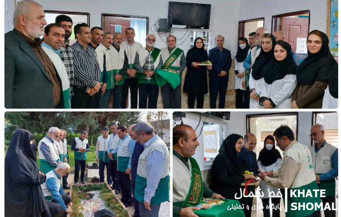 تجلیل از سفیدپوشان مهربان به نیابت از امام مهربانیها در محمودآباد