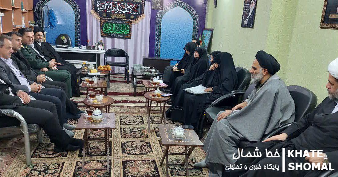 جلسه هماندیشی برگزاری مراسم تکریم از مادران و همسران شهدای محموداباد برگزار شد