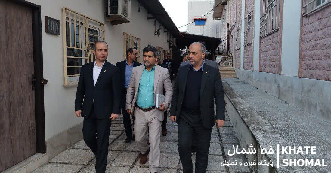 بازدید مدیرکل بنادر و دریانوردی کشور از دانشکده فنی و حرفهای محمودآباد