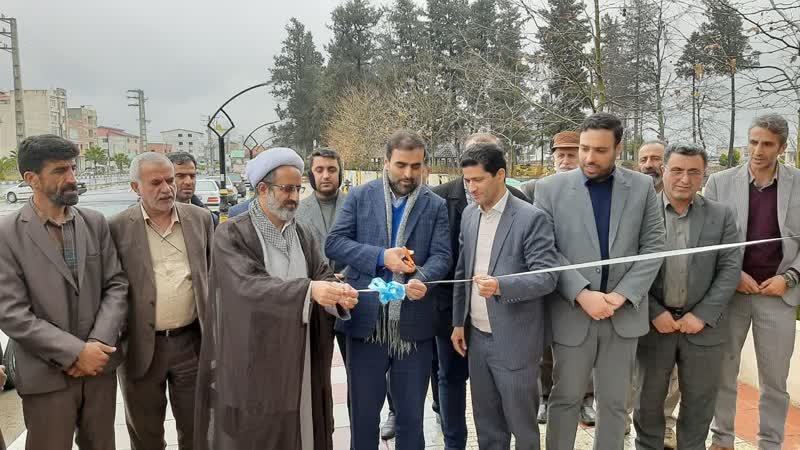 ۸ پروژه آموزشی، شهری و روستایی بخش امامزاده عبدالله(ع) آمل به بهرهبرداری رسید