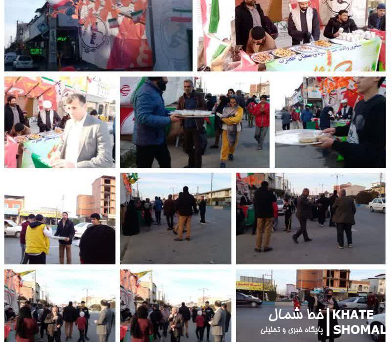 برپایی ایستگاه صلواتی بهمناسبت سالروز ولادت امام علی (ع)