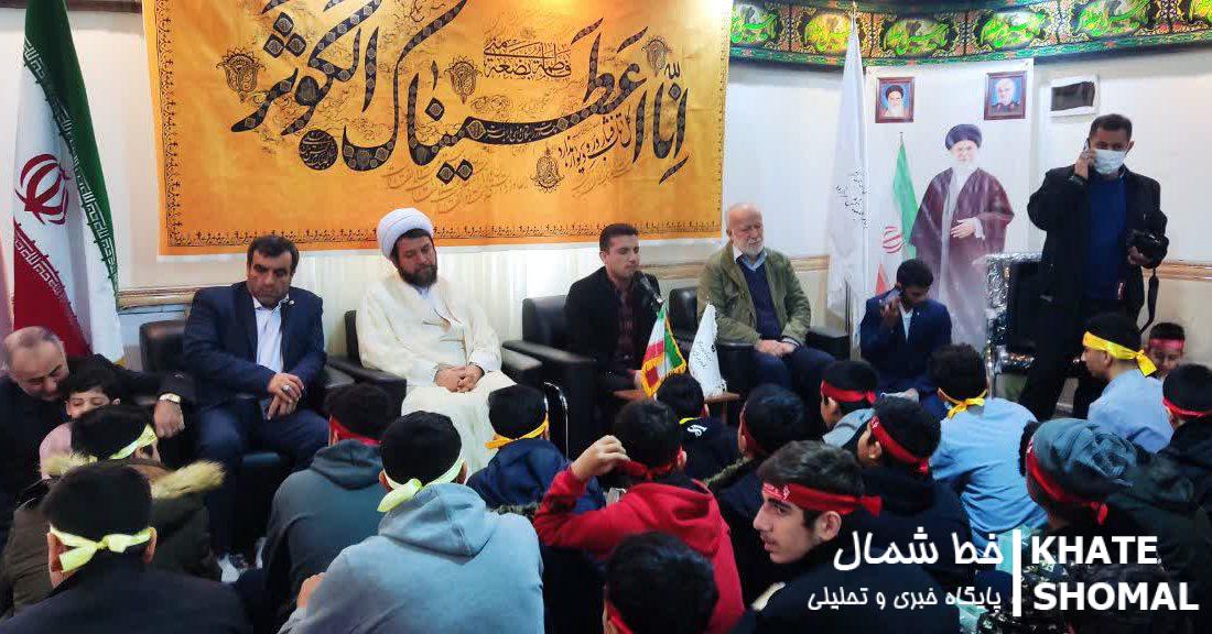 برگزاری جشن تکلیف ۱۰۷ دانشآموز پسر مدارس متوسطه اول بخش سرخرود