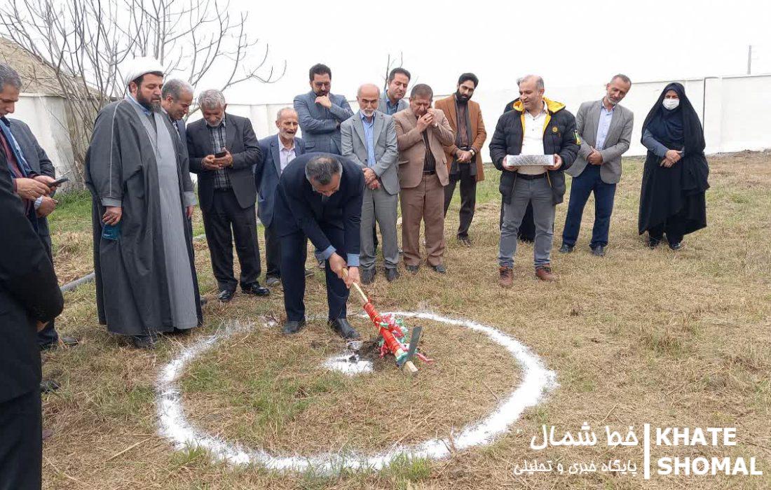 کلنگ احداث ۴ مخزن ذخیره آب شرب در محمودآباد به زمین زده شد