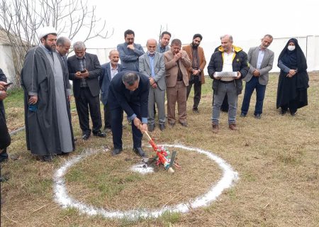 کلنگ احداث ۴ مخزن ذخیره آب شرب در محمودآباد به زمین زده شد