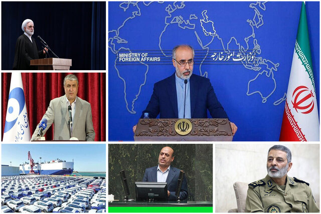 اخبار سیاسی ۲۱ فروردین؛ واکنش فرمانده/تعطیلی یک زندان/ادامه بررسی مسمومیتها