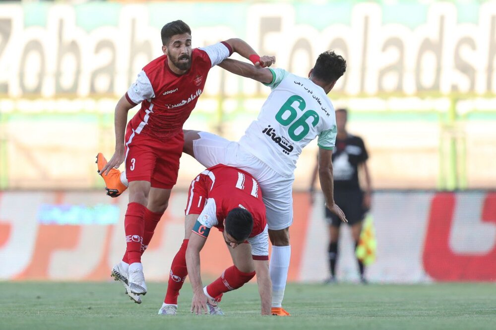 یک نیمه تا فینالیستشدن پرسپولیس در جام حذفی