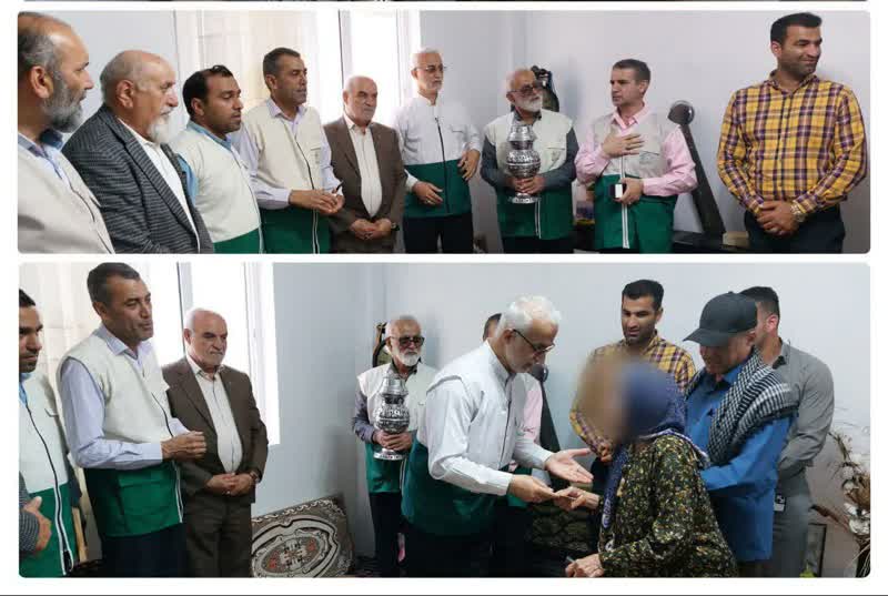 یک سرپناه، تحفهای از طرف معینالضعفاء برای بانوی سالمند محمودآبادی