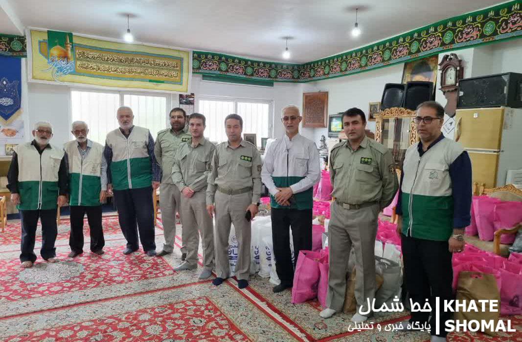 محیطبانان محمودآبادی مهمان خانه ضامن آهو