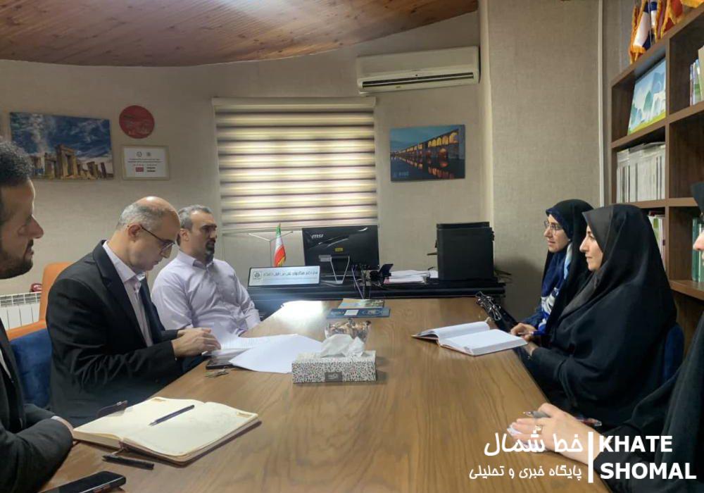 نشست مدیران دفاتر همکاریهای علمی و بینالمللی دانشگاه مازندران با دانشگاه علوم پزشکی بابل