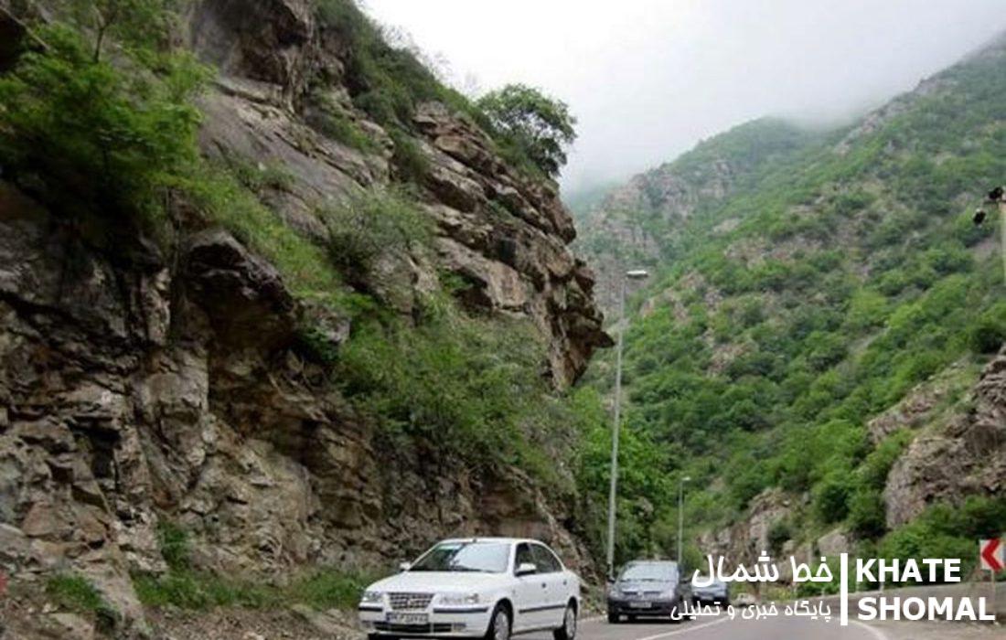 تردد در راههای مازندران عادی و دو طرفه است
