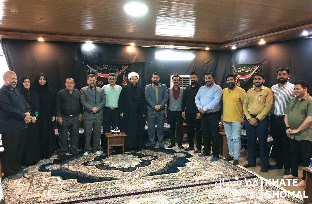 دیدار خبرنگاران شهرستان محمودآباد با امام جمعه سرخرود بهمناسب 17 مرداد