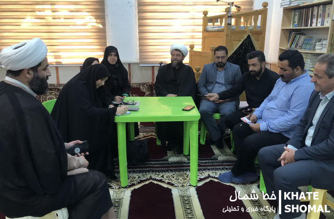 برای اولین بار میز خدمت خبرنگاران در مصلی سرخرود برگزار شد