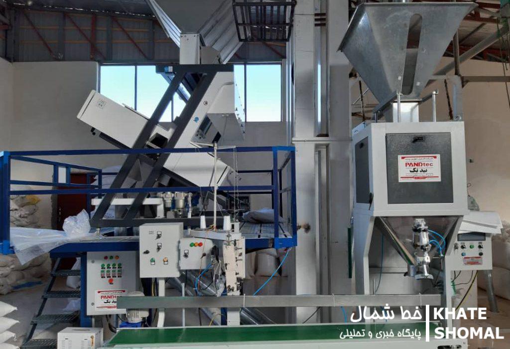 فعالیت 10 واحد سورتینگ و بستهبندی برنج در محمودآباد