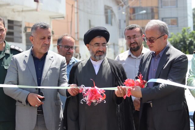 ۲ پروژه دیواره بتنی نهر زیگرود و دیواره سنگی وقفیرود در محمودآباد افتتاح و کلنگزنی شد