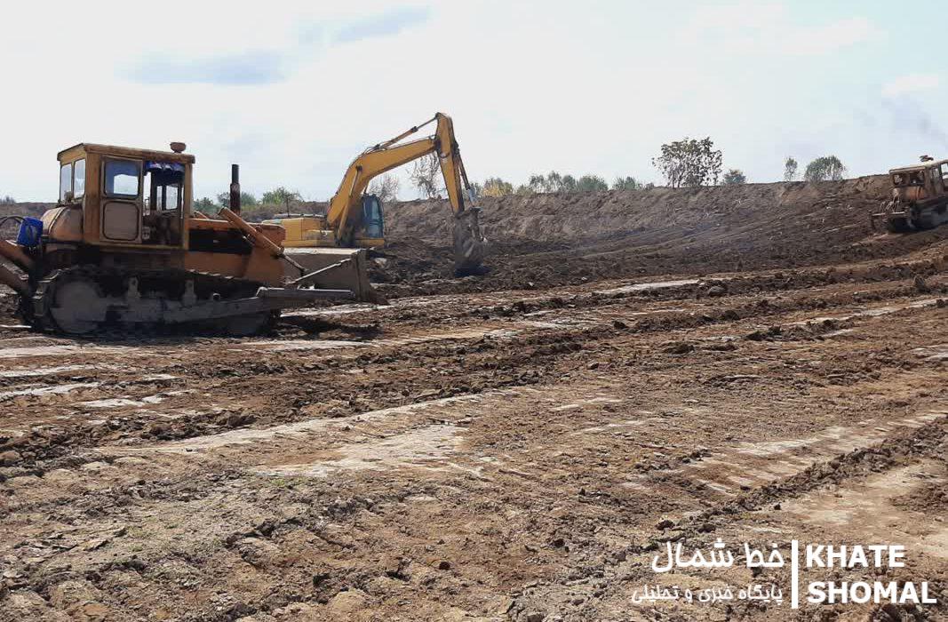 کلنگ‌زنی پروژه لایروبی آب‌بندان 15 میلیاردی در روستای حاجی‌کلا