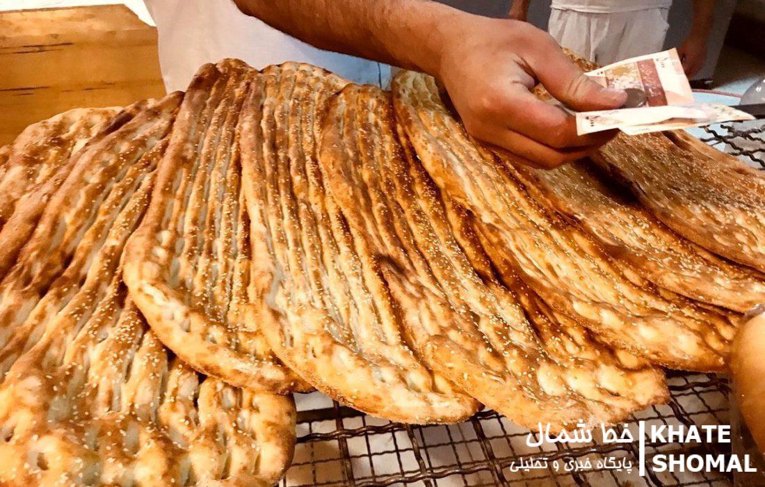 قیمت نان در مازندران افزایش نمییابد