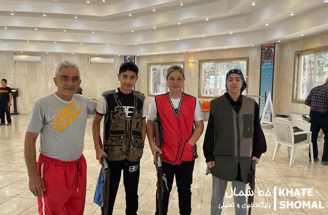 تیم استعدادهای تیراندازی مازندران نایبقهرمان ایران شد