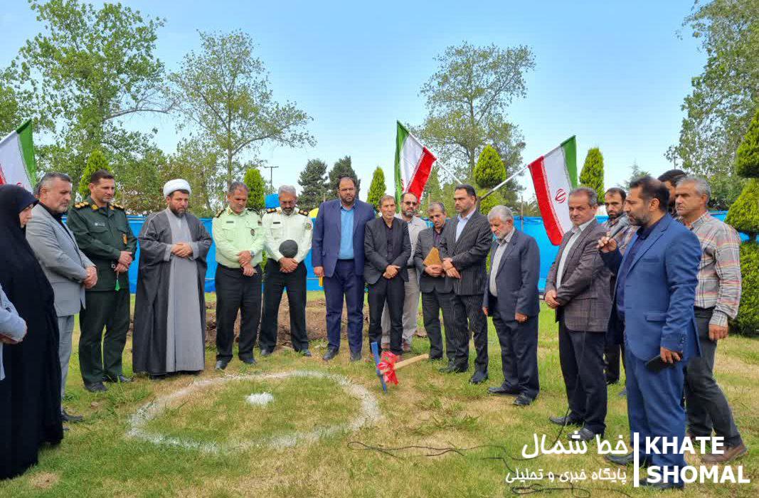 کلنگ احداث یادمان شهدای سرخرود به زمین خورد
