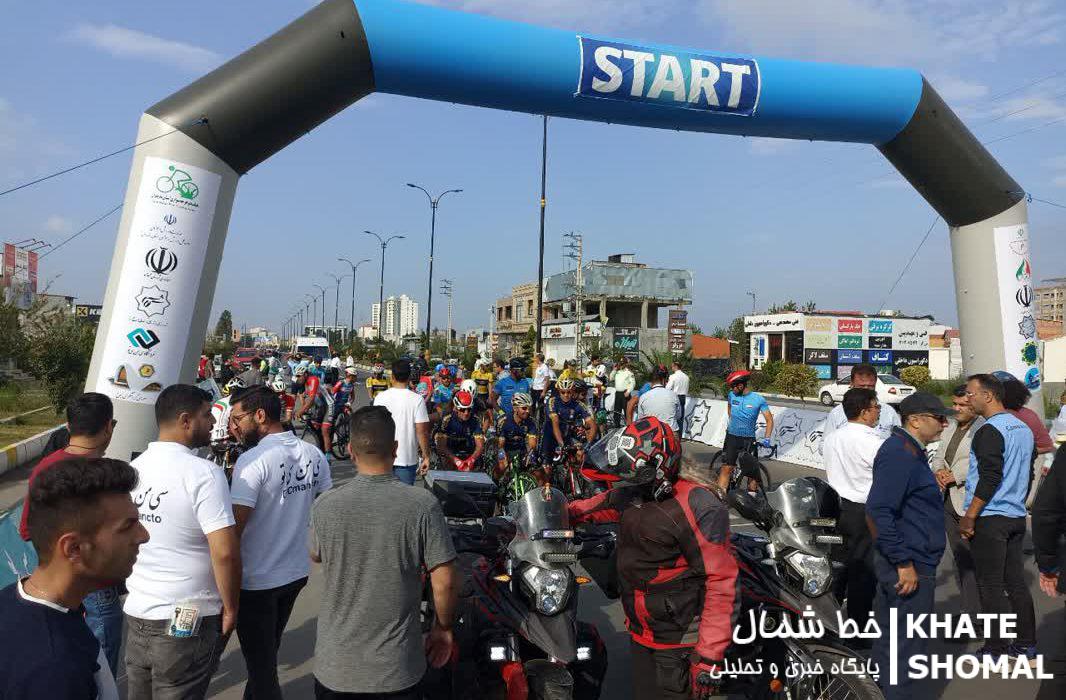 مسابقات دوچرخهسواری کشور بهمیزبانی سرخرود برگزار شد