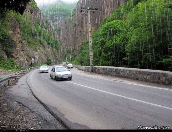 محور کندوان لحظاتی پیش بازگشایی شد