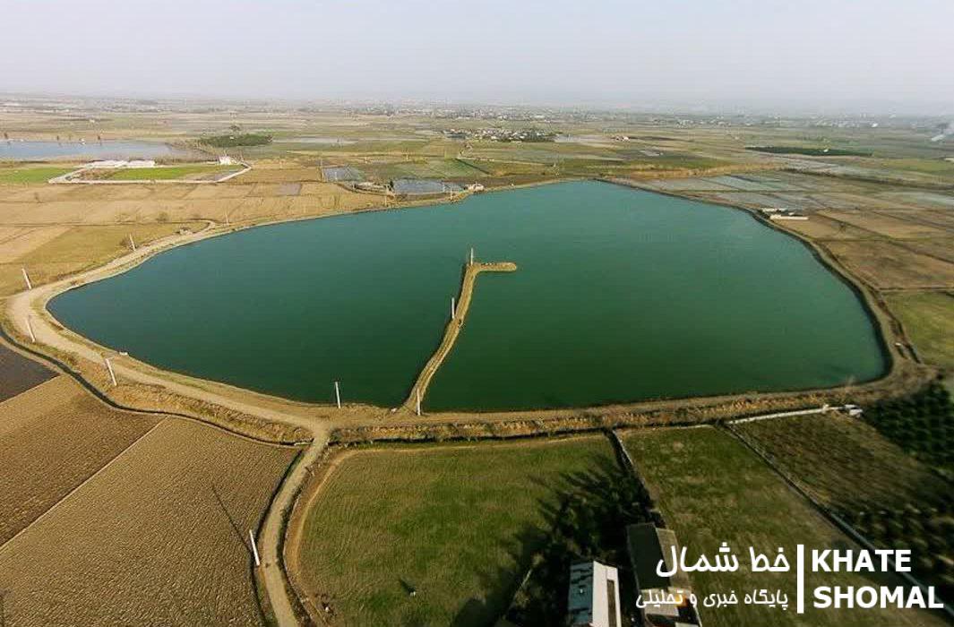 تامین آب 7500 هکتار شالیزار محمودآباد از آببندانها