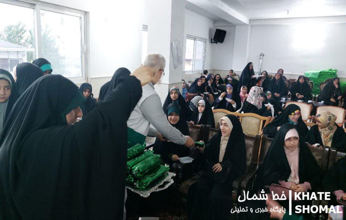 برگزاری جشن ولایت با رنگ و بوی جوانههای رضوی در خانه امام رضا(ع) در محمودآباد