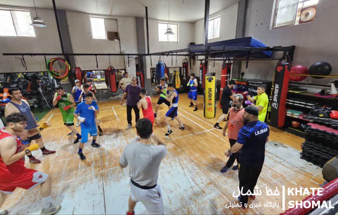 برپایی اردوی تیم ملی بوکس نوجوانان در سرخرود