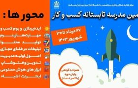 شروع به‌کار دومین مدرسه تابستانه کسب و کار در دانشگاه مازندران