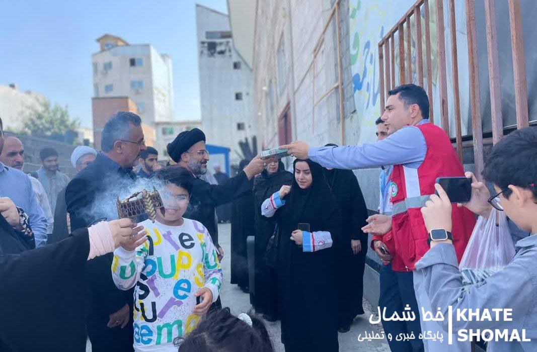 اعزام و بدرقه ۳ نفر از اعضای جوانان جمعیت هلالاحمر محمودآباد به مشهد مقدس