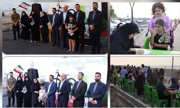 دوازدهمین جشنواره نقاشی و پرواز بادبادکها در شهر قوهای آوازهخوان برگزار شد