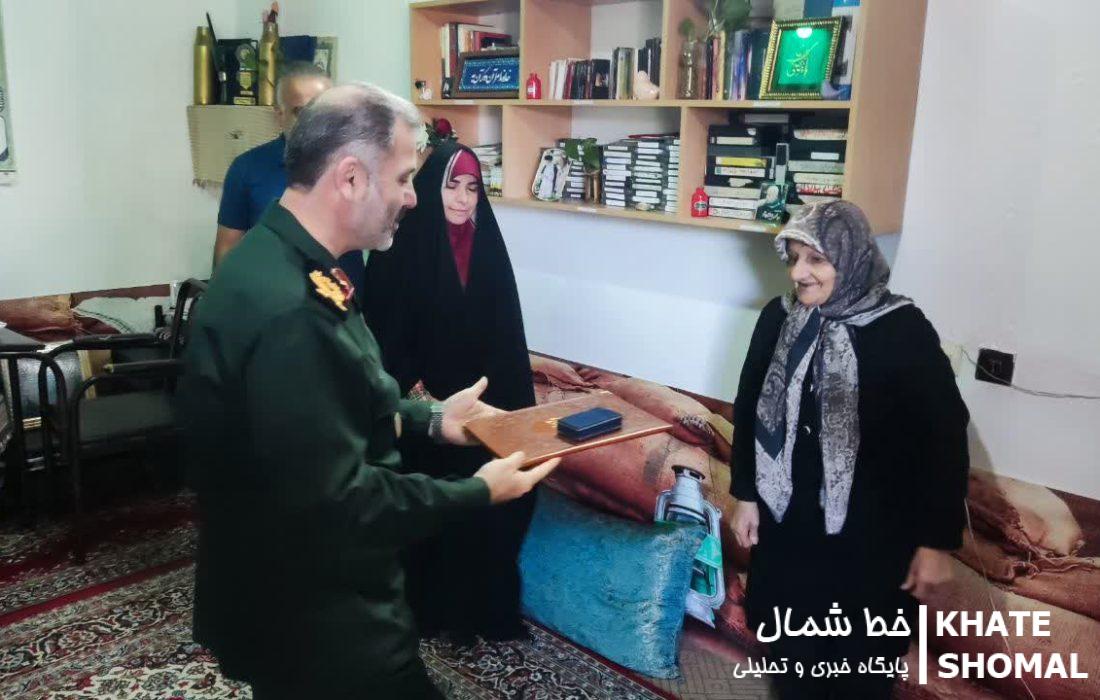 تجلیل فرمانده سپاه کربلا از صدای ماندگار مازندران