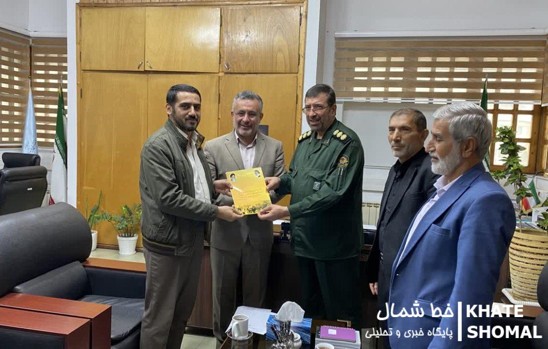 تقدیر از خبرنگاران خبرگزاری دفاع مقدس در محمودآباد