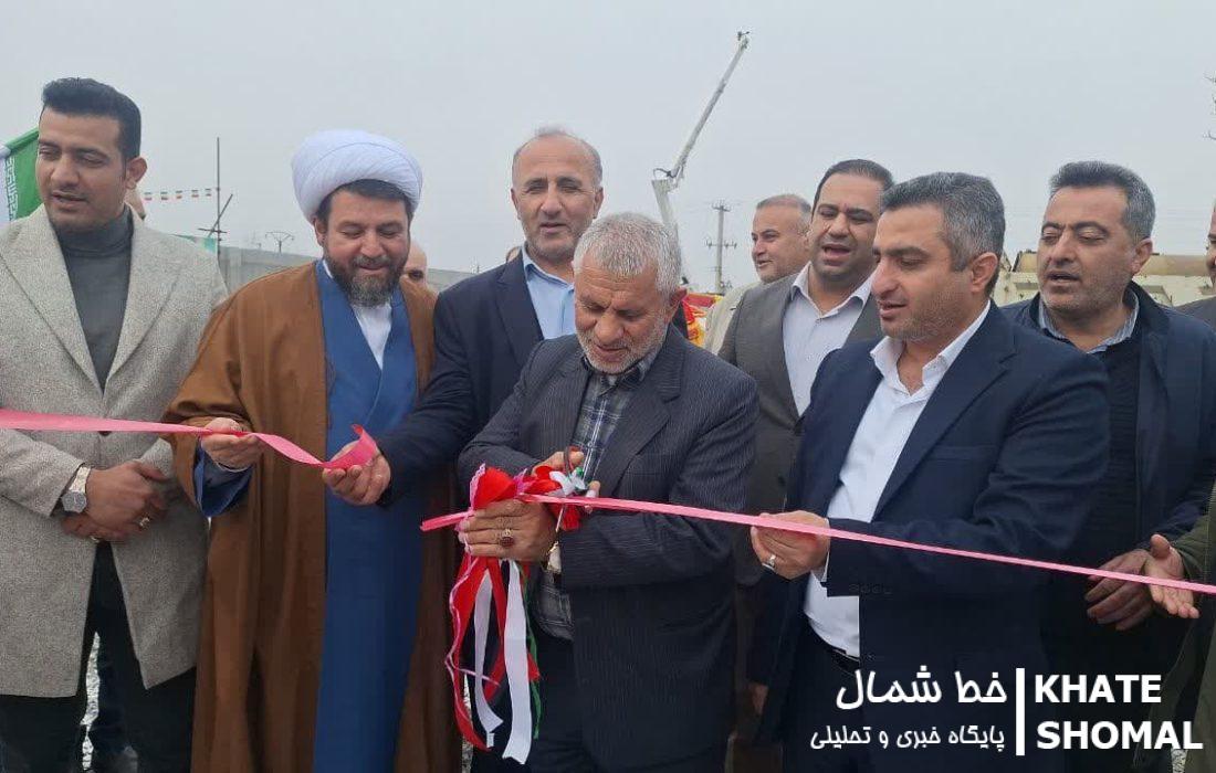 آیین افتتاح سکوی مکانیزه پسماند شهرداری سرخرود