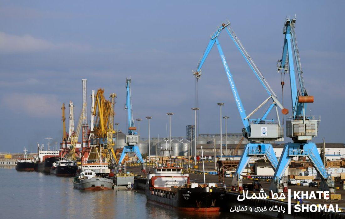 بندر نوشهر ظرفیت مناسبی برای افزایش صادرات و واردات دارد/ توسعه دریامحور در اولویت