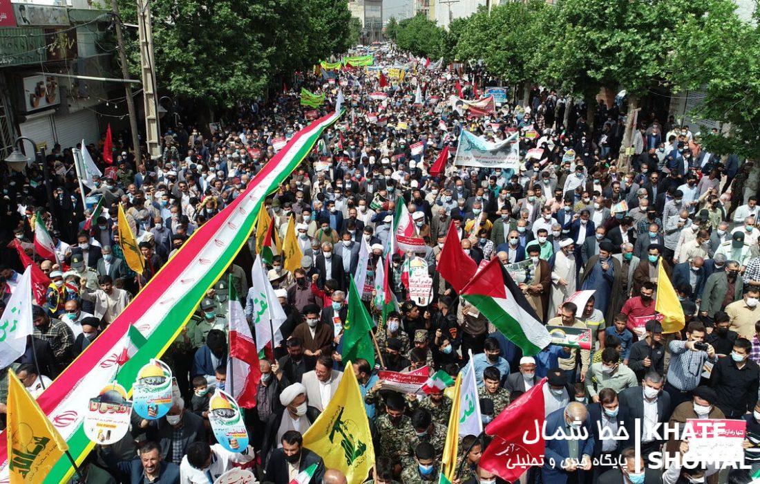 اعلام مسیرها، ساعت برگزاری و سخنرانان مراسم راهپیمایی روز جهانی قدس در مازندران