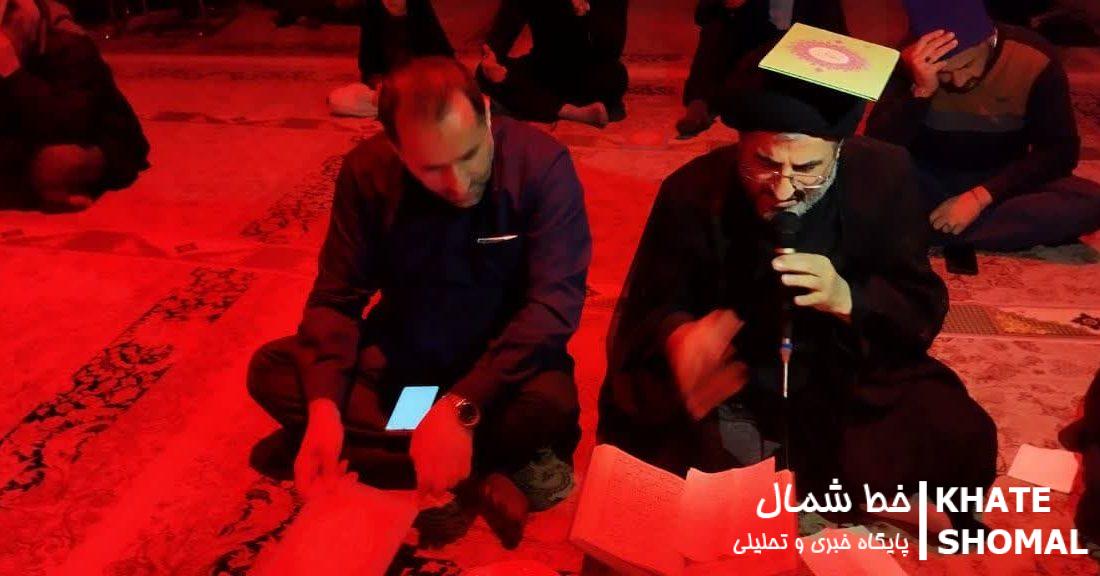برگزاری نخستین شب از لیالی قدر در مصلی شهرستان محمودآباد