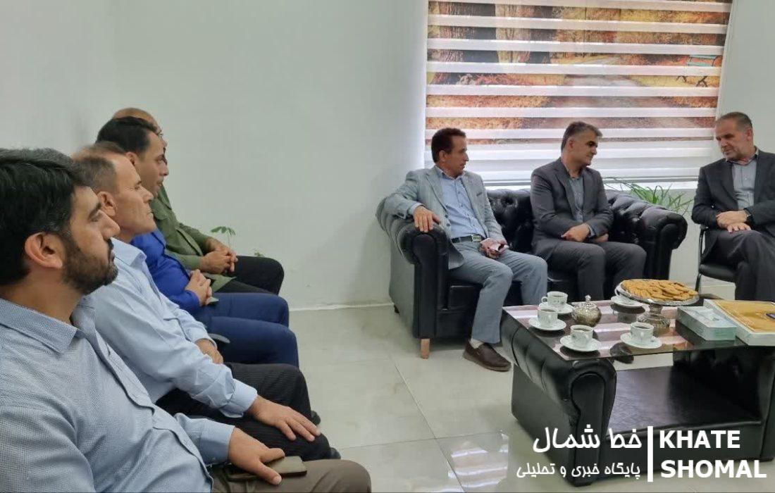 دیدار رئیس دانشکده ملی مهارت محمودآباد با نماینده مردم شریف محمودآباد و نور در مجلس شورای اسلامی