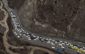 انسداد محور کندوان و آزادراه تهران–شمال