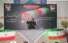 یادواره شهدای گمنام شهرستان محمودآباد برگزار شد