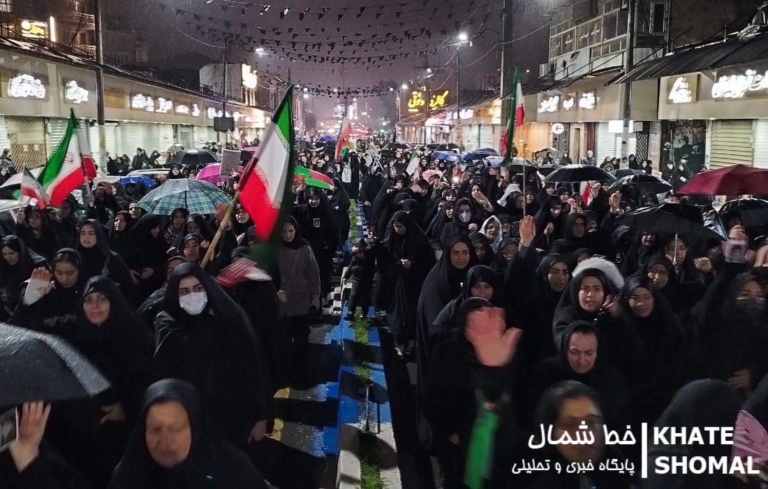 محمودآباد در سوگ هفتمین روز شهادت رهبر معظم انقلاب