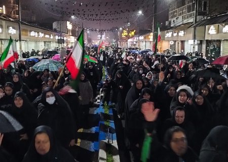 محمودآباد در سوگ هفتمین روز شهادت رهبر معظم انقلاب