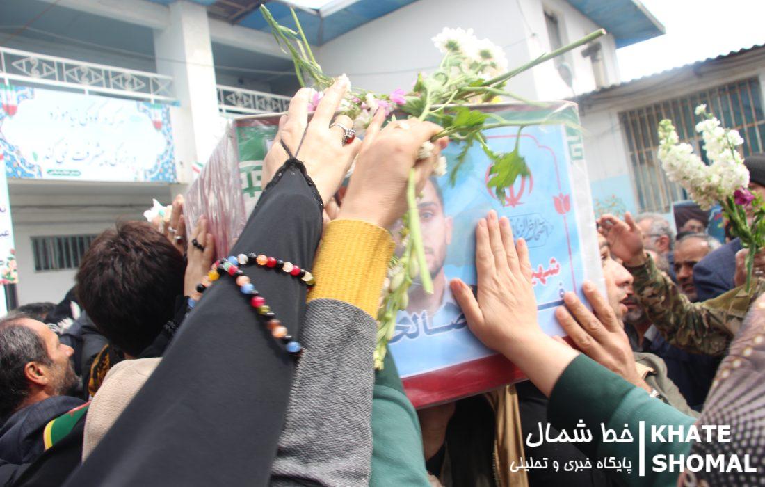 تشییع پیکر مطهر قهرمان ناوشکن دنا