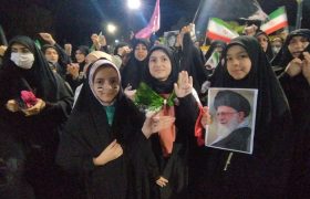 حضور مردم ولایتمدار شهرستان محمودآباد در شب‌های قدر انقلاب