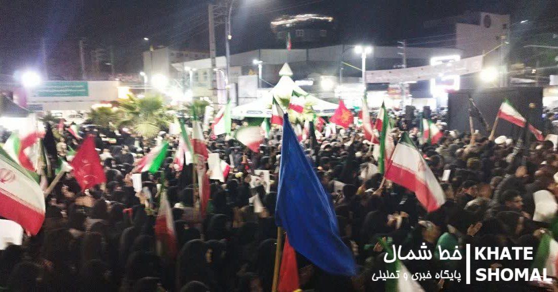 ادامه سوگواری شبانه محمودآبادی هابرای قائد امت