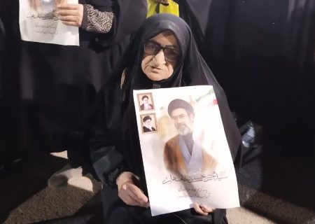 حضور پرشور شبانه محمودآبادی ها در میدان به عشق وطن