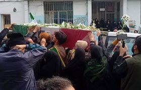 شهید ناوشکن دنا در زادگاهش، محمودآباد تشییع شد