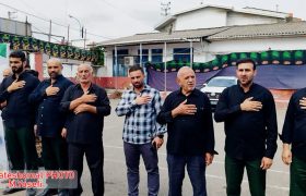 برگزاری دسته عزاداری نیرو‌های مسلح شهرستان محمودآباد