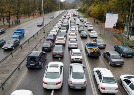 ترافیک سنگین در تمام جاده‌های مازندران