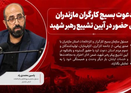 اعزام ۱۴۷۹ نفر از کارگران مازندران به تشییع امام شهید