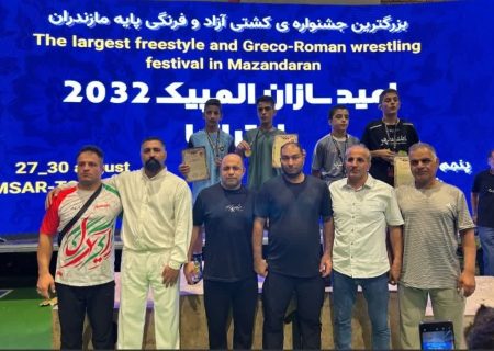 افتخار آفرینی آینده سازان محمودآباد در جشنواره کشتی
